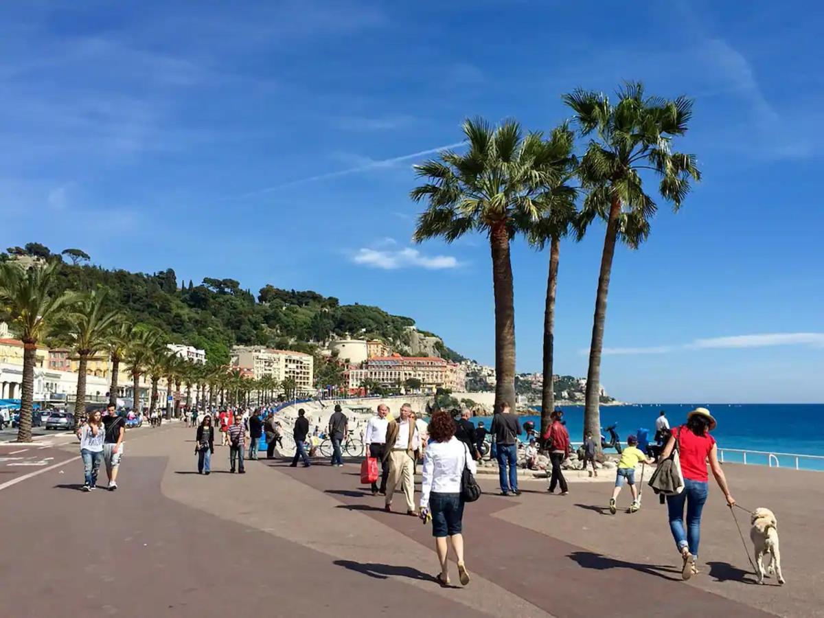 Old Town- 4 Pers, Vieux Nice, Ac, Wifi Eksteriør bilde